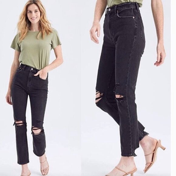 Abercrombie 2XS (26XS) Ankle Straight Ultra High Rise Curve Love Women’s Jeans - Picture 1 of 8